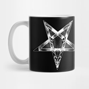 Pentagram Wolf Mug